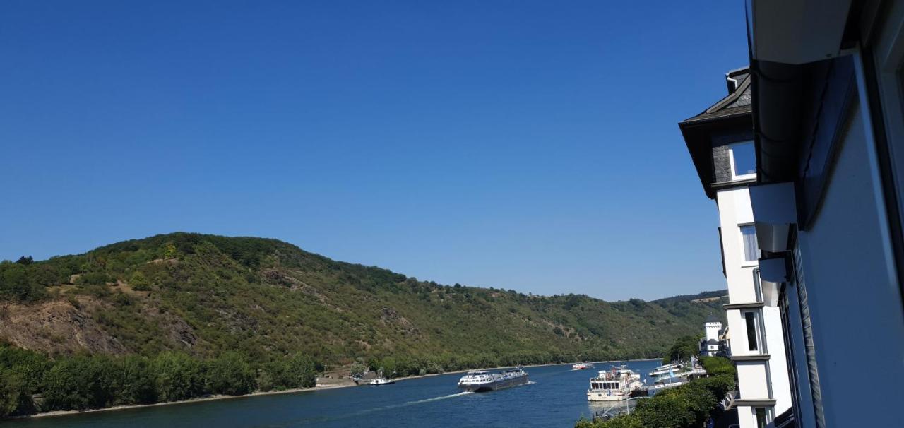 Grosse Wohnung Mit Rheinblick Boppard Exterior foto
