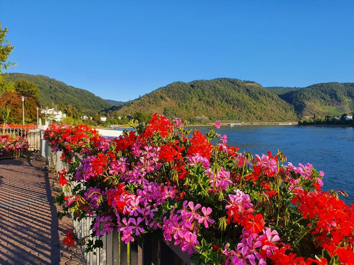 Grosse Wohnung Mit Rheinblick Boppard Exterior foto