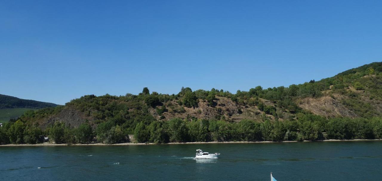 Grosse Wohnung Mit Rheinblick Boppard Exterior foto