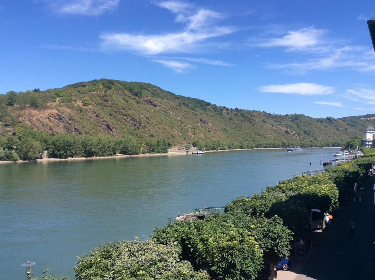 Grosse Wohnung Mit Rheinblick Boppard Exterior foto