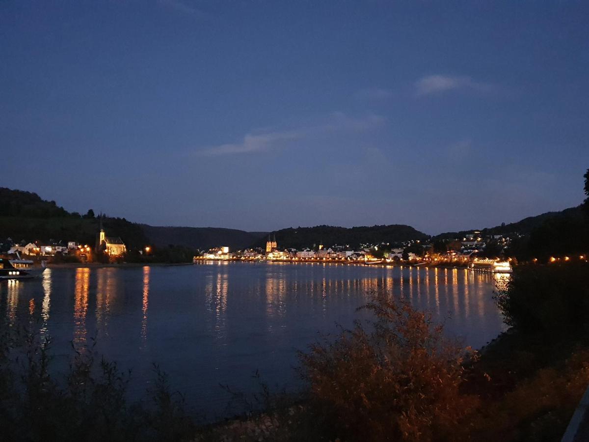 Grosse Wohnung Mit Rheinblick Boppard Exterior foto