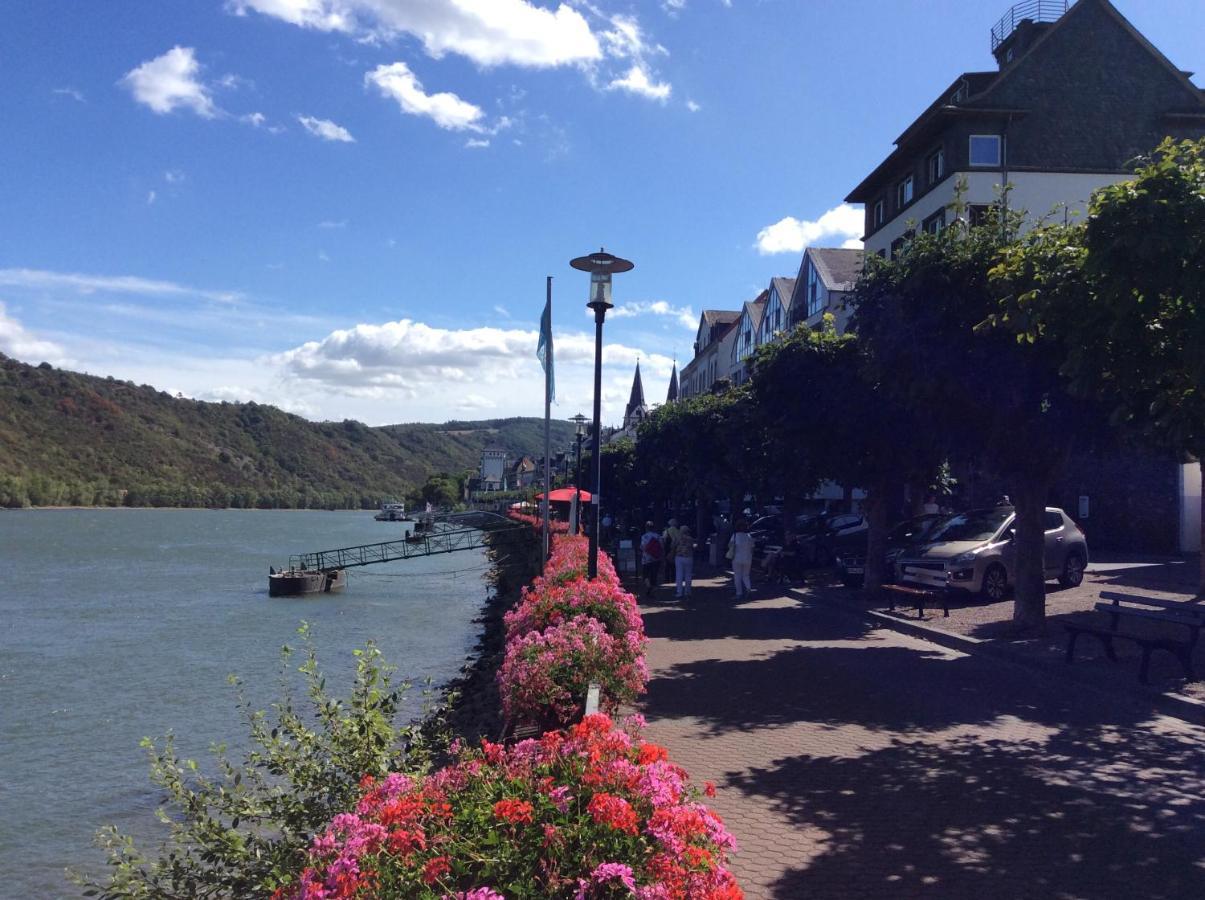 Grosse Wohnung Mit Rheinblick Boppard Exterior foto
