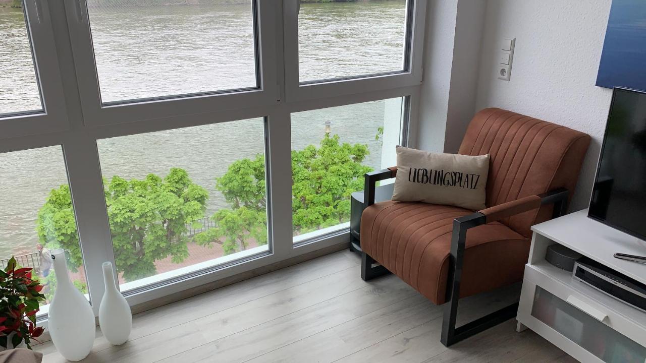 Grosse Wohnung Mit Rheinblick Boppard Exterior foto