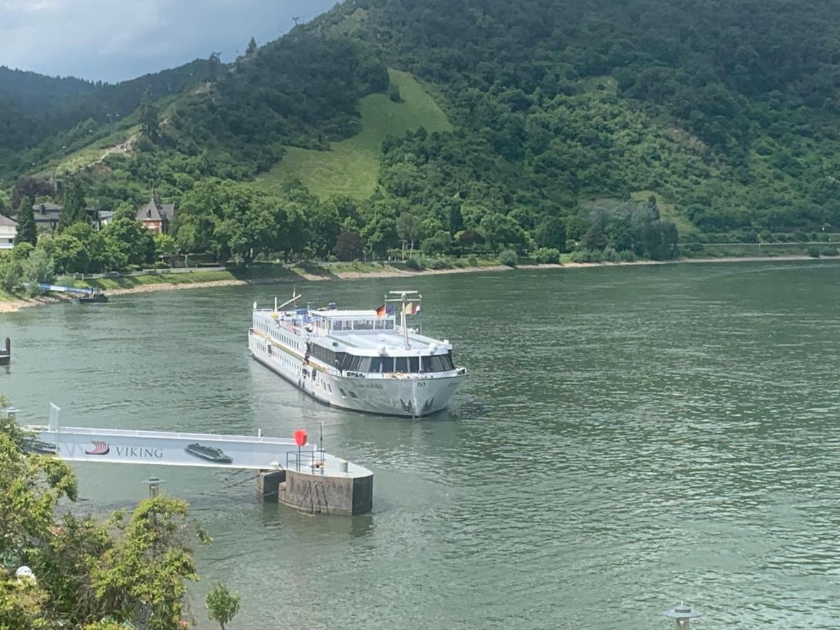 Grosse Wohnung Mit Rheinblick Boppard Exterior foto