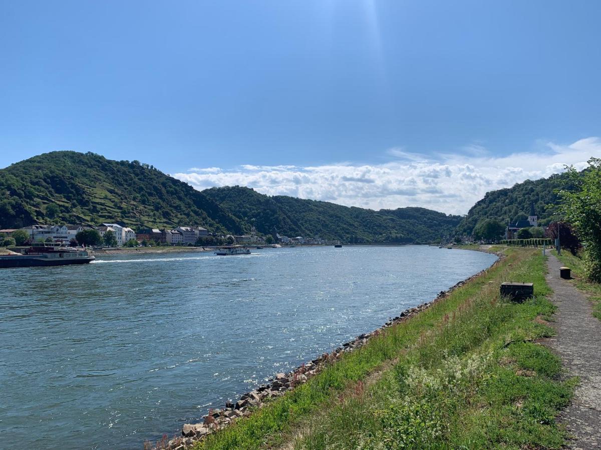 Grosse Wohnung Mit Rheinblick Boppard Exterior foto