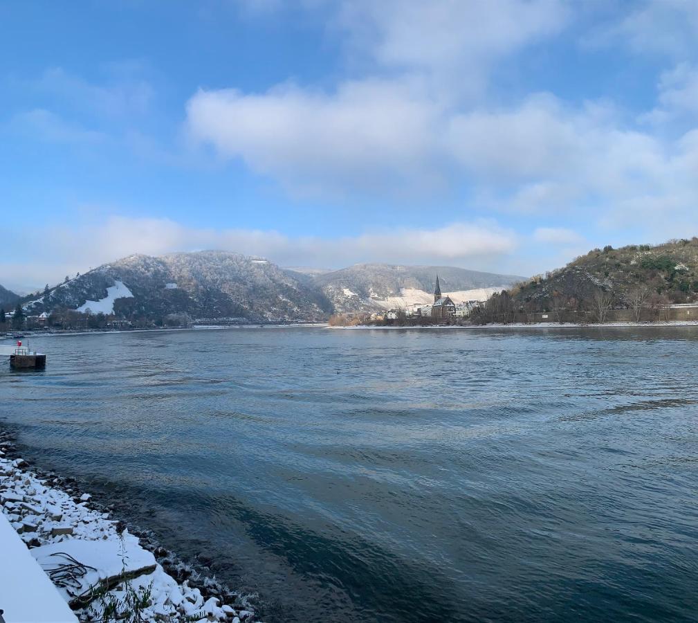 Grosse Wohnung Mit Rheinblick Boppard Exterior foto