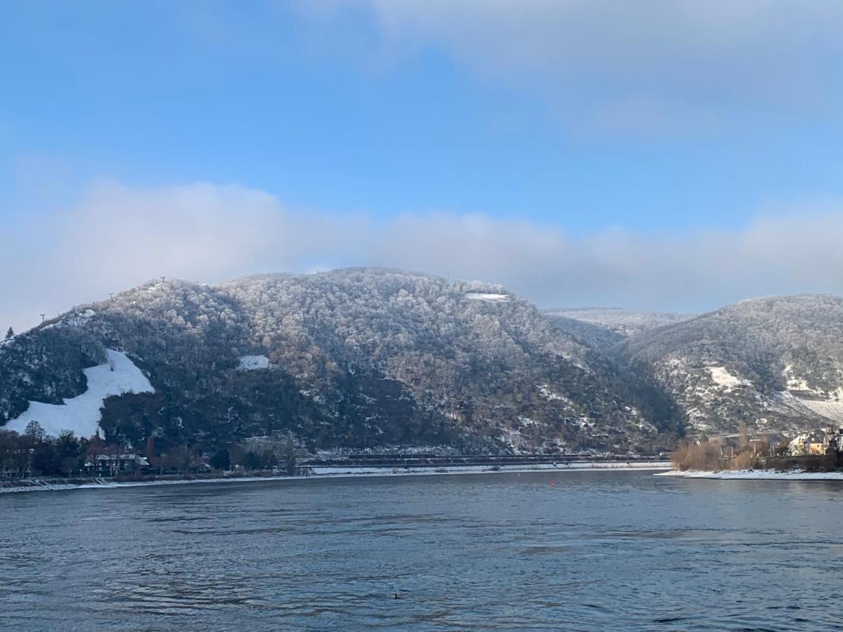 Grosse Wohnung Mit Rheinblick Boppard Exterior foto